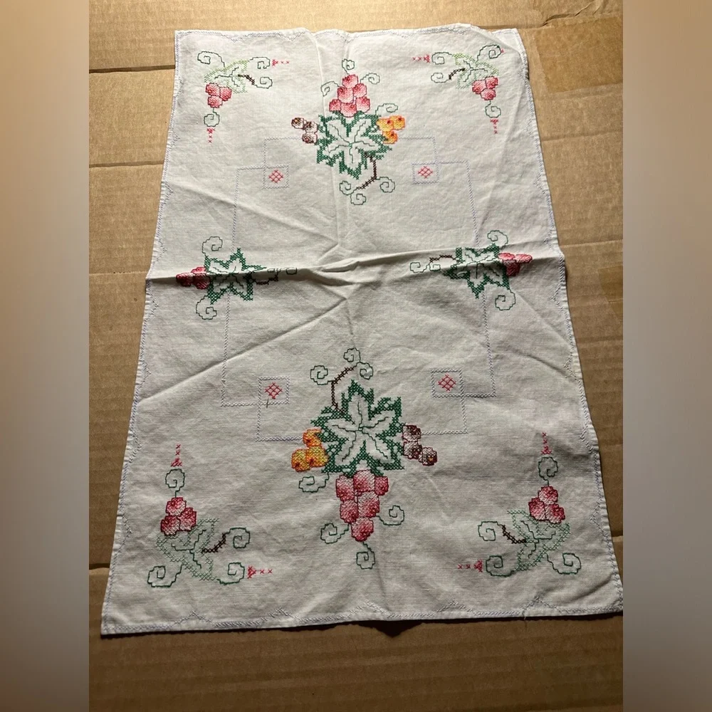 Fruit Themed Mismatched Linens